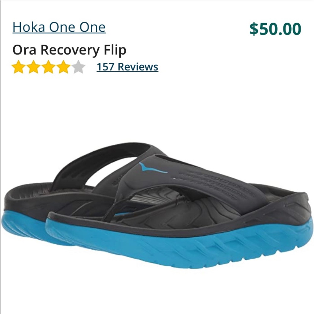 Hoka one one recovery sandal